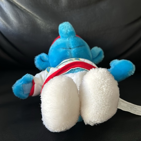 Vintage GANZ BROS Smurf plush circa 1982 - Picture 5 of 8